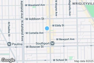 Map image of the property - 1410 W Cornelia Ave