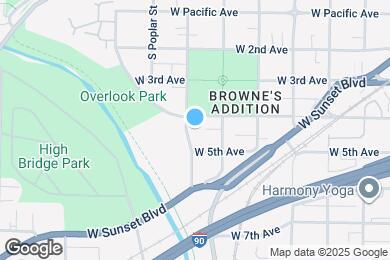 Map image of the property - 409 S Coeur Dalene St