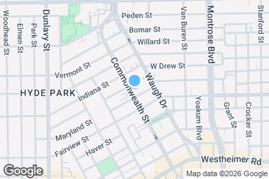 Map image of the property - 2205 Commonwealth St