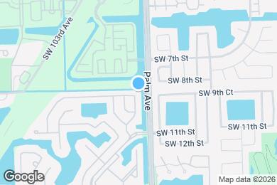 Map image of the property - 10101 SW 9th Ln