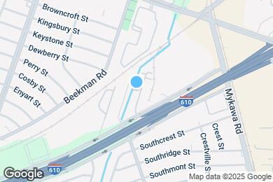 Map image of the property - 5941 S Loop E