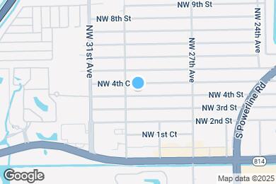 Map image of the property - 2849 NW 4th St