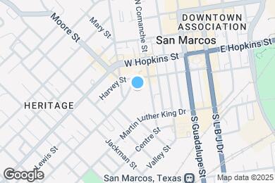 Map image of the property - 421 W San Antonio St