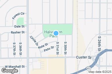 Map image of the property - 3105 Mero St