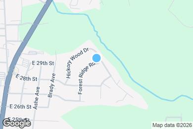 Map image of the property - 614 Forest Ridge Rd