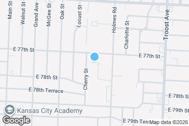 Map image of the property - 7718 Kenwood Ave
