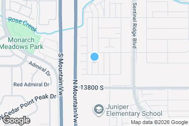 Map image of the property - 13713 S Hanley Ln