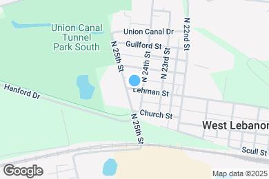 Map image of the property - 2416 Lehman St