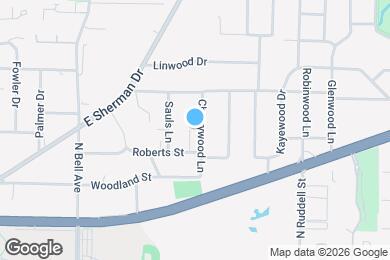 Map image of the property - 2027 Cherrywood Ln