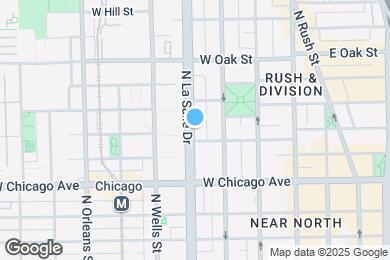 Map image of the property - 855 N La Salle Dr