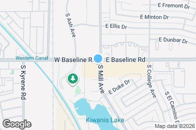 Map image of the property - 1 W Baseline Rd
