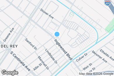 Map image of the property - 4816 Inglewood Blvd