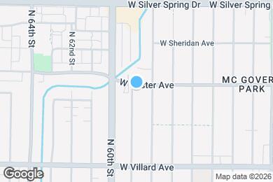 Map image of the property - 5733 W Custer Ave
