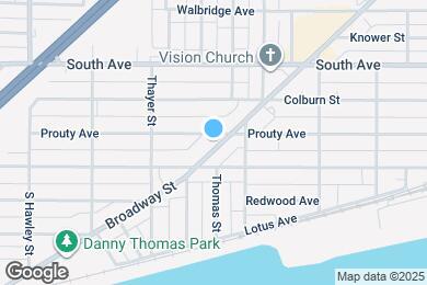 Map image of the property - 1820 Broadway St