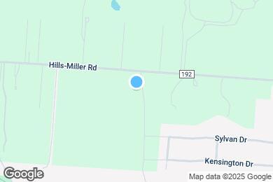 Map image of the property - 419 Golden Maple Pl