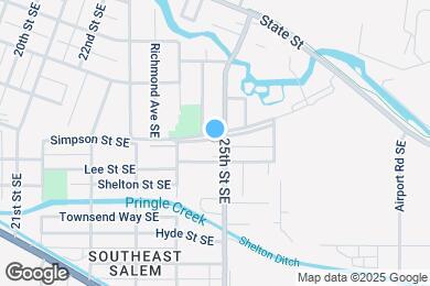 Map image of the property - 625 25th St SE
