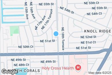 Map image of the property - 5111 NE 18th Ave
