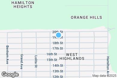 Map image of the property - 1420 19th St