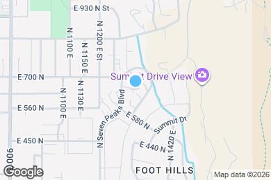 Map image of the property - 1309 E 670 N