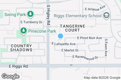 Map image of the property - 7035 S San Jacinto Ct