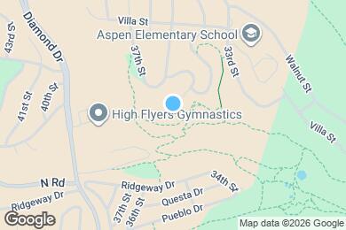 Map image of the property - 3402 Urban St