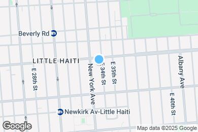 Map image of the property - 554 E 34th St