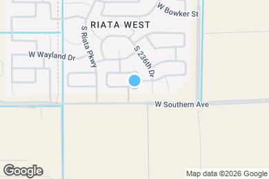 Map image of the property - 23683 W Huntington Dr