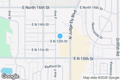 Map image of the property - 918 E North 12th St