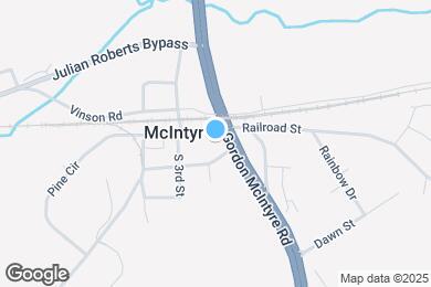 Map image of the property - 111 Hill St