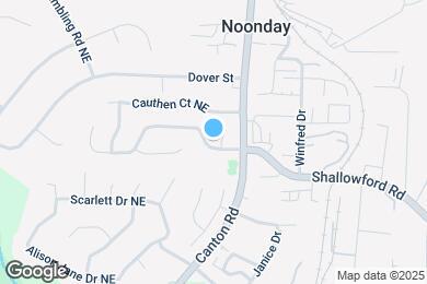 Map image of the property - 911 Highland Terrace NE