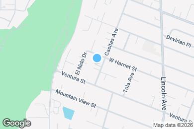 Map image of the property - 2851 Casitas Ave