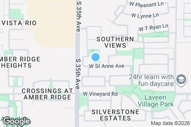 Map image of the property - 3420 W St Anne Ave