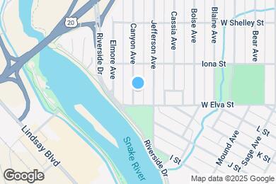 Map image of the property - 930 Canyon Ave