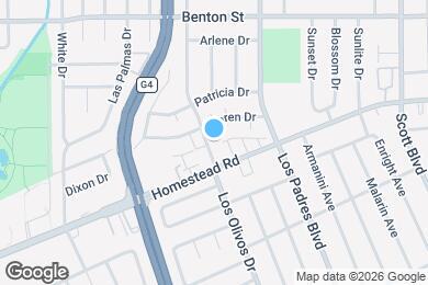 Map image of the property - 833 Maryann Dr