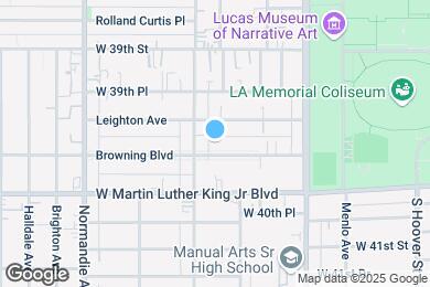 Map image of the property - 1127 Browning Blvd
