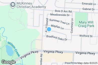 Map image of the property - 2831 Rosewood Blvd
