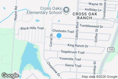 Map image of the property - 8620 Wagon Trail