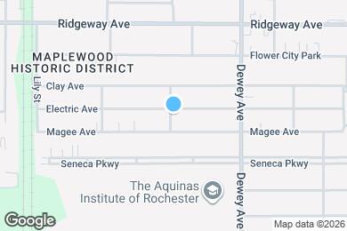 Map image of the property - 287 Electric Ave