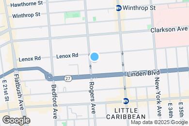 Map image of the property - 733 Rogers Ave