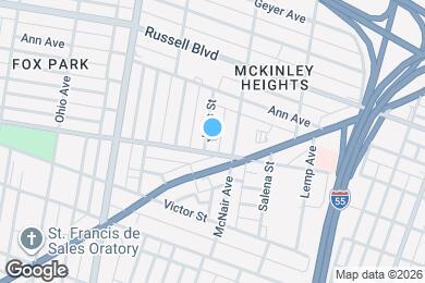 Map image of the property - 2250 Jules St