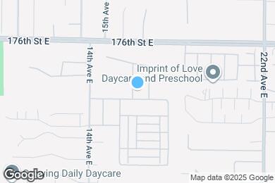 Map image of the property - 17729 16th Ave E