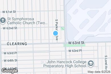 Map image of the property - 6232-6238 S Parkside Ave