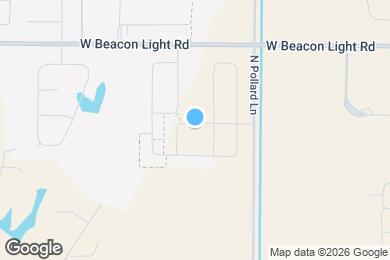 Map image of the property - 9407 W Sunchaser St