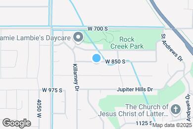 Map image of the property - 3795 W 850 S