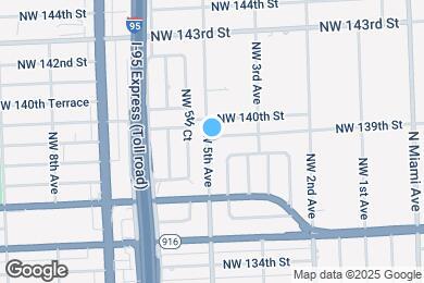 Map image of the property - 13885 NW 5th Ave