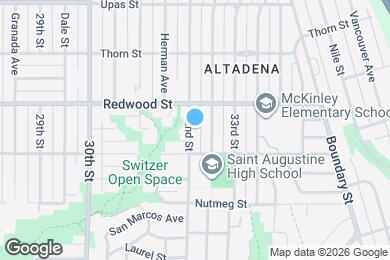 Map image of the property - 2945 32nd St