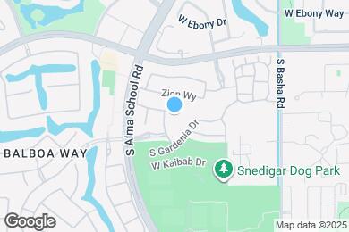 Map image of the property - 949 W Angel Dr