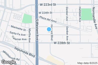 Map image of the property - 1613 W 227th St