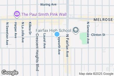 Map image of the property - 545 Hayworth Ave