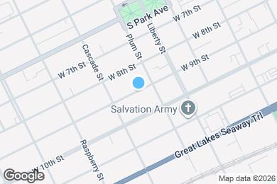 Map image of the property - 913 W 9th St